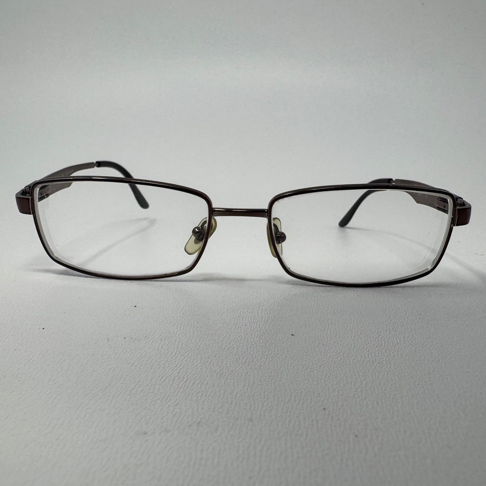 Ray-Ban RB 6155 2511 Brown Metal Rectangular Eyeglasses Frames 53-17-140